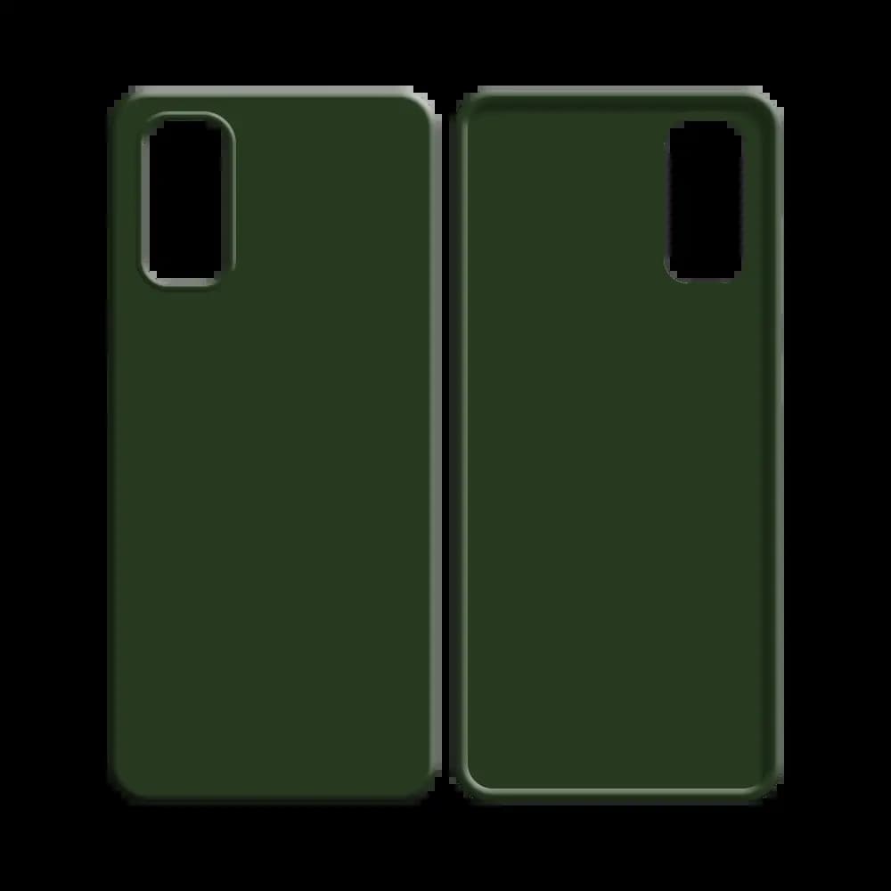 Coque silicone Samsung Galaxy S20 - Vert Foncé - Vue 2