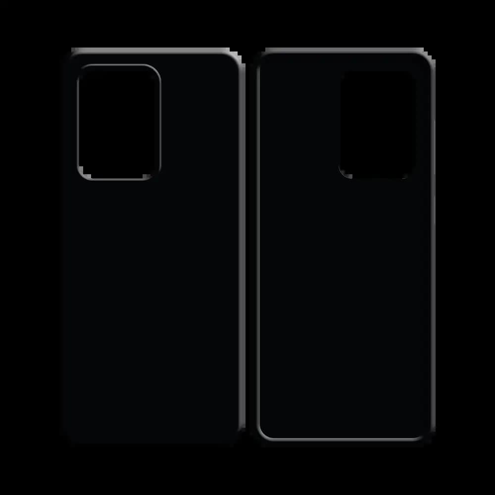 Coque silicone Samsung Galaxy S20 Ultra - Noir - Vue 2