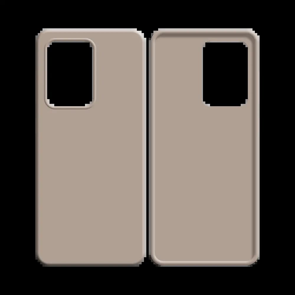 Coque silicone Samsung Galaxy S20 Ultra - Rose Gold - Vue 2