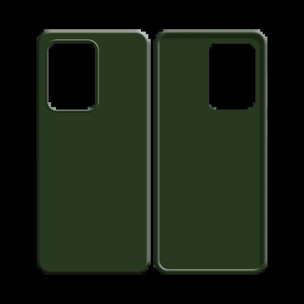Coque Silicone Compatible pour Samsung Galaxy S20 Ultra G988 (#22) Vert Foncé - Vue 2