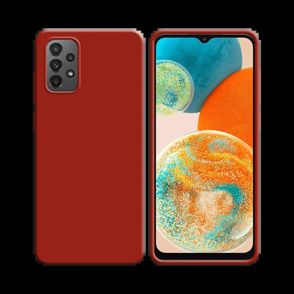 Coque silicone Samsung Galaxy A23 - Rouge