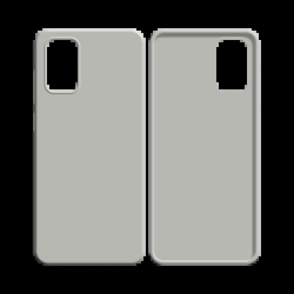 Coque silicone Samsung Galaxy A52 / A52s 5G - Blanc - Vue 2