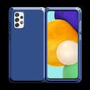 Coque silicone Samsung Galaxy A52 / A52s 5G - Bleu Marine - Variante 1