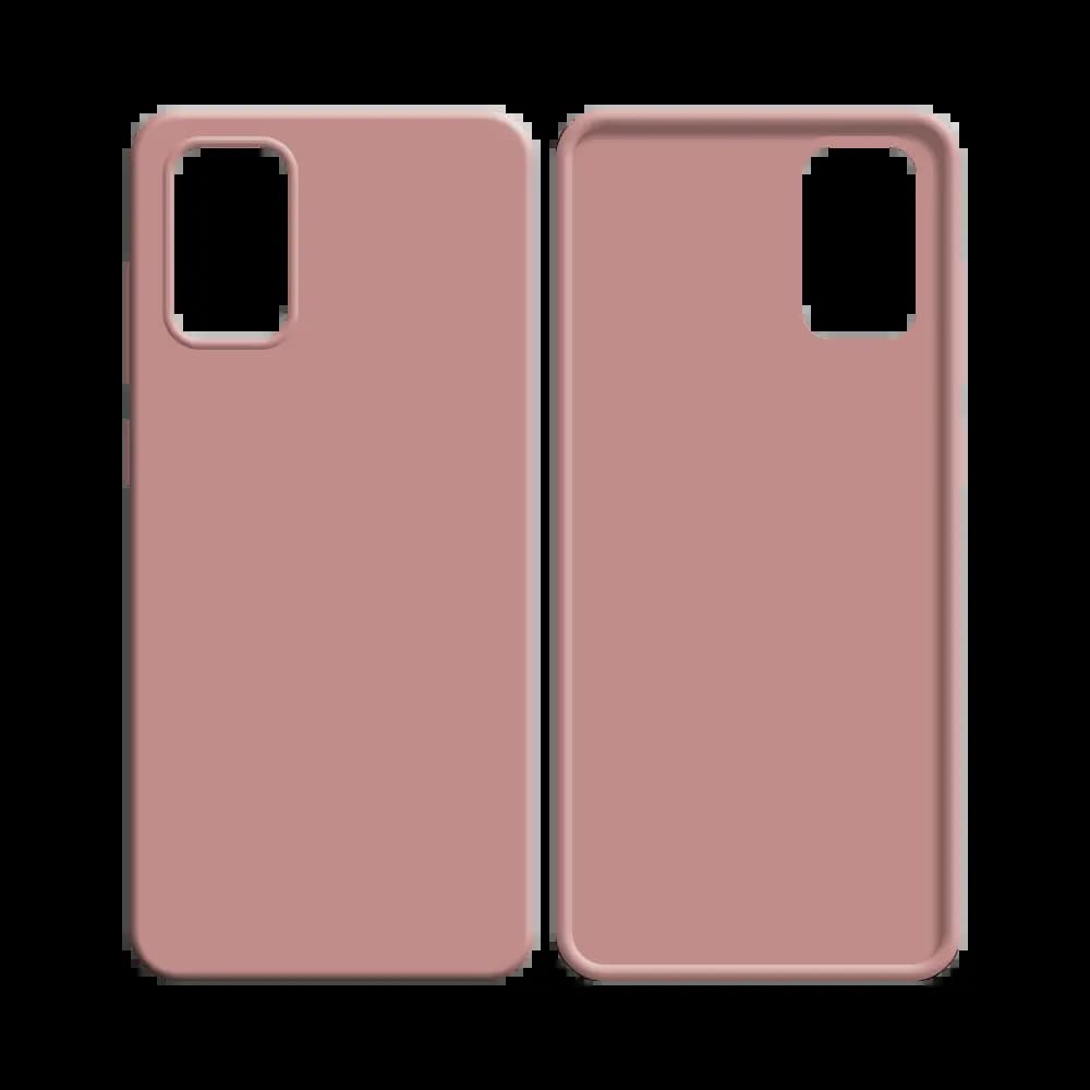 Coque silicone Samsung Galaxy A52 / A52s 5G - Rose - Vue 2