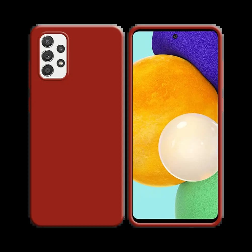 Coque silicone Samsung Galaxy A52 / A52s 5G - Rouge