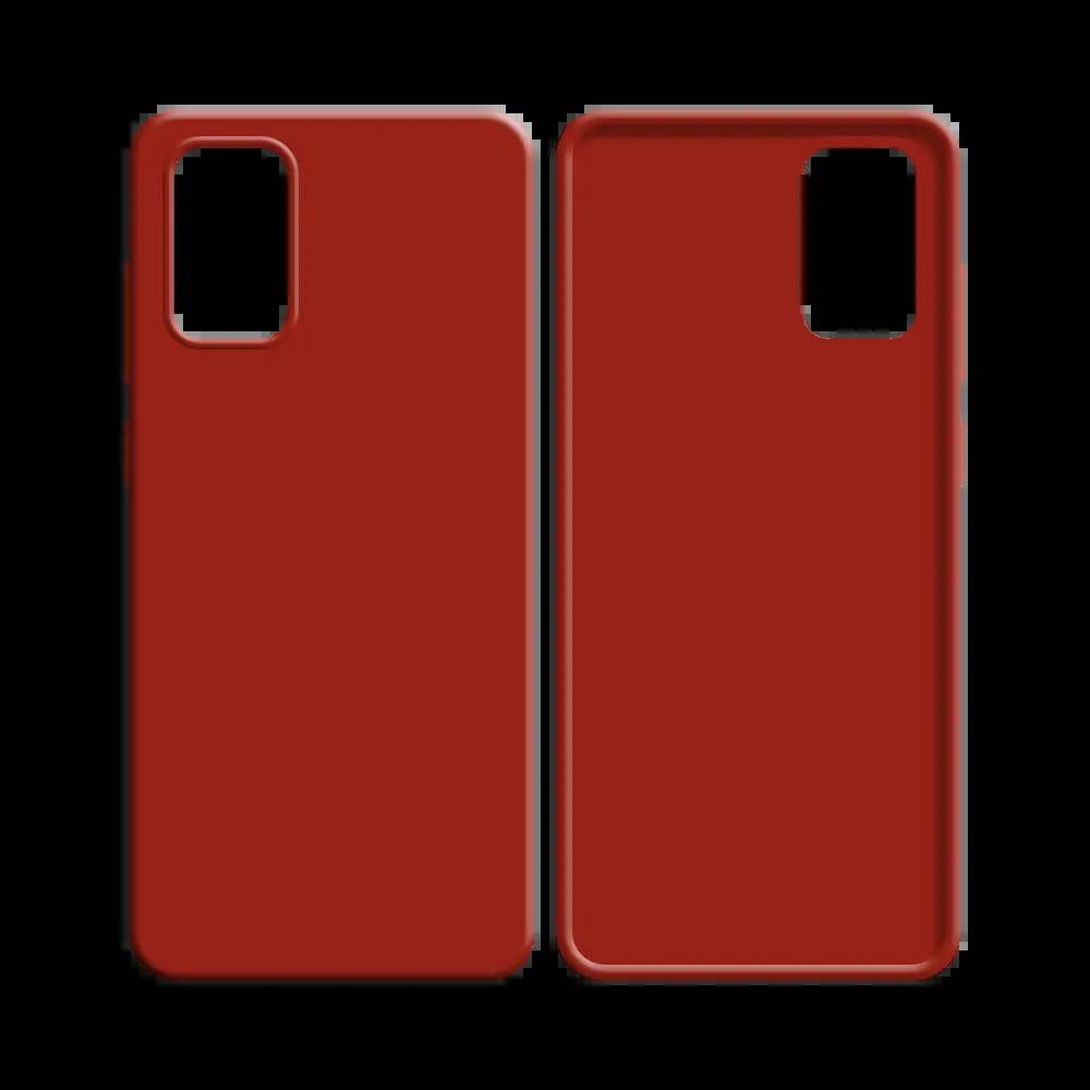Coque silicone Samsung Galaxy S20 Plus - Rouge - Vue 2