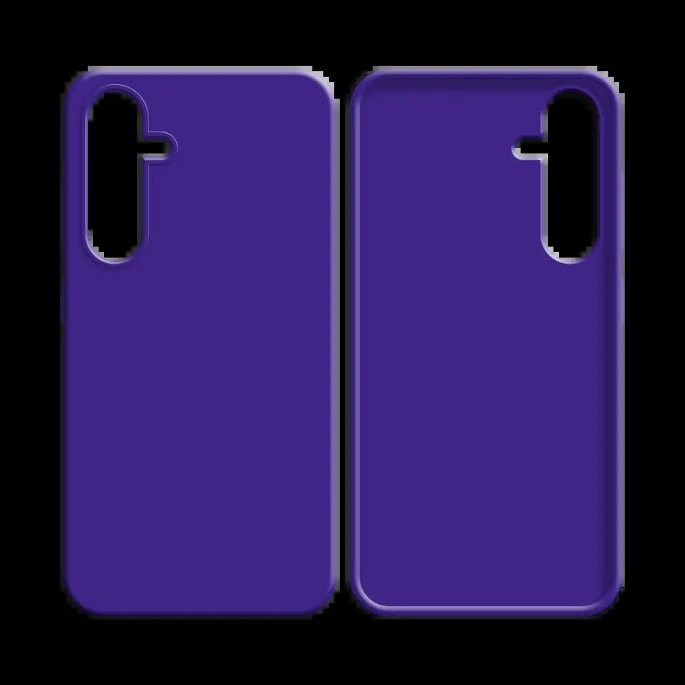 Coque silicone Samsung Galaxy A24 4G - Mauve - Vue 2