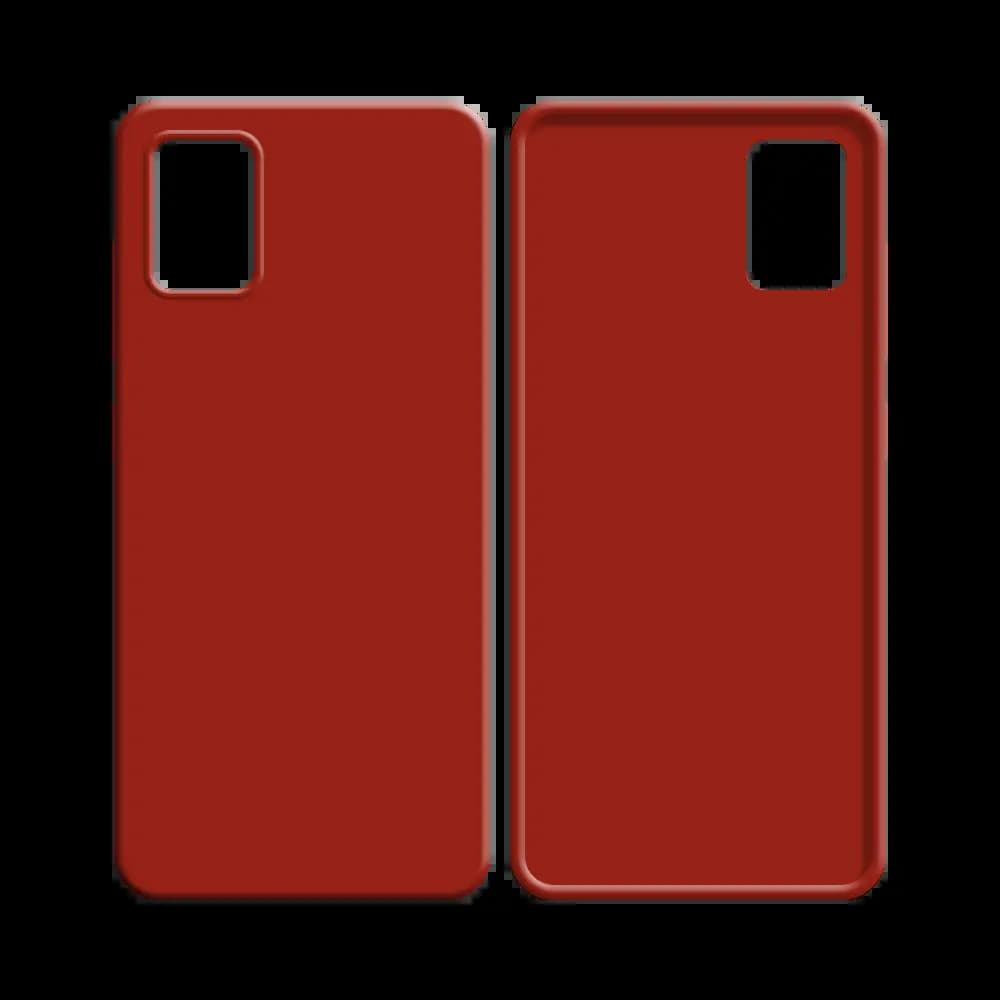Coque silicone Samsung Galaxy A51 - Rouge - Vue 2