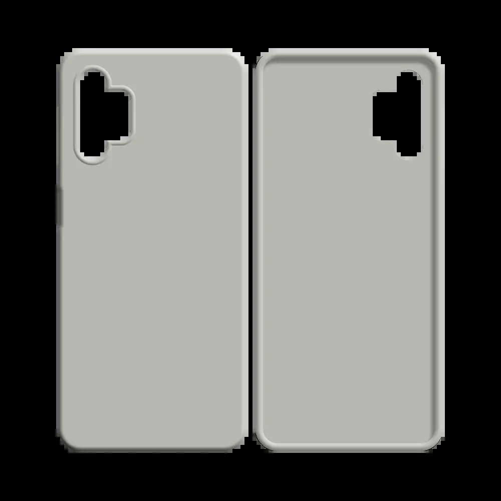 Coque silicone Samsung Galaxy A13 4G - Blanc - Vue 2