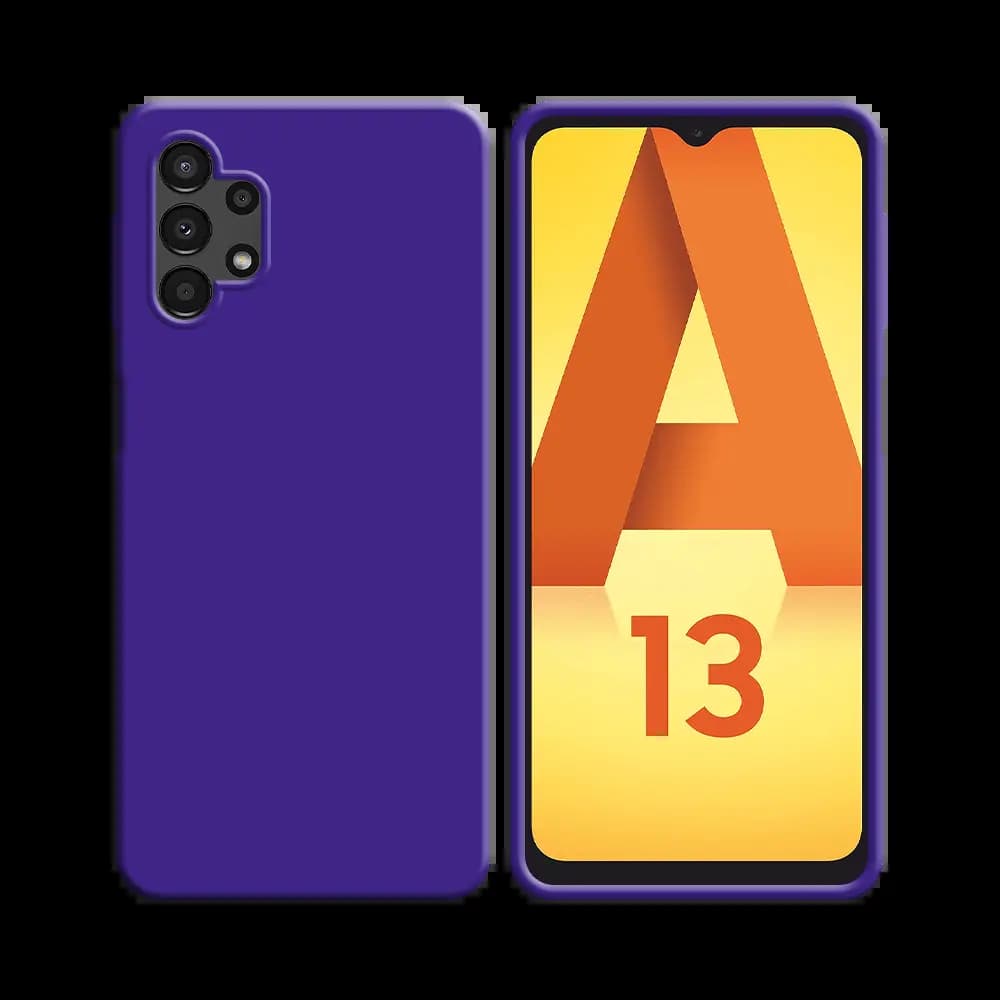 Coque silicone Samsung Galaxy A13 4G - Mauve