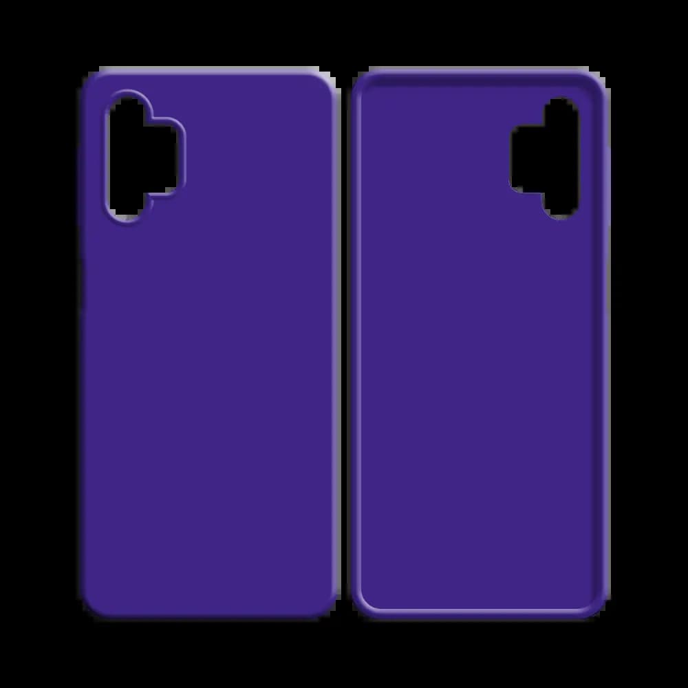 Coque silicone Samsung Galaxy A13 4G - Mauve - Vue 12