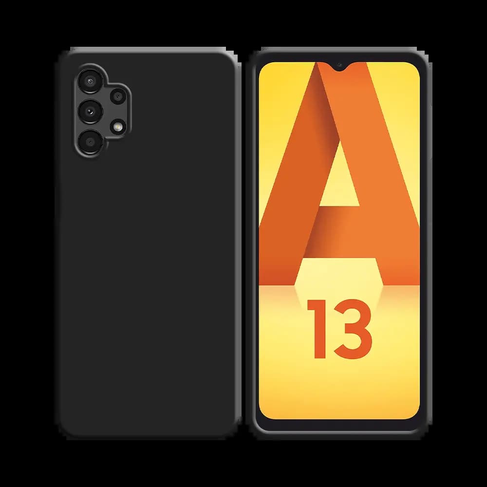 Coque silicone Samsung Galaxy A13 4G - Noir