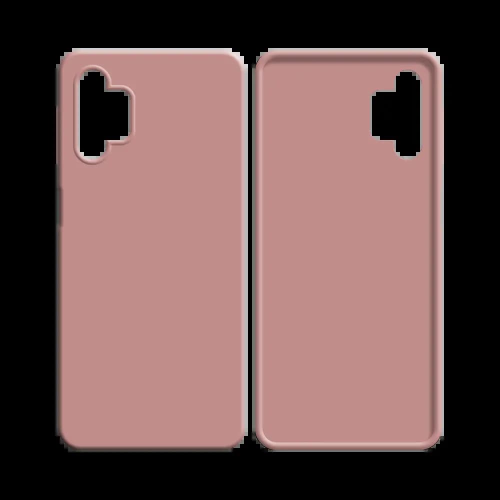 Coque silicone Samsung Galaxy A13 4G - Rose - Vue 2