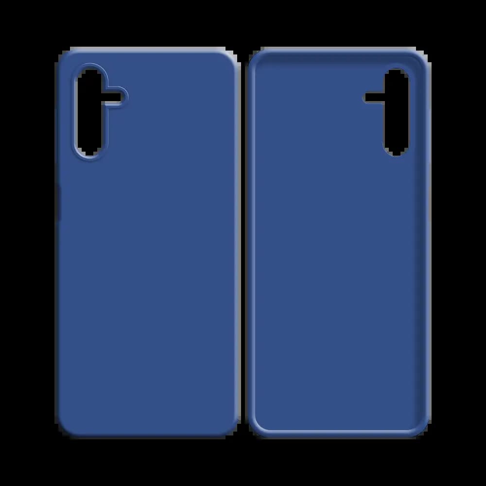 Coque silicone Samsung Galaxy A13 5G / Galaxy A04s - Bleu Marine - Vue 2
