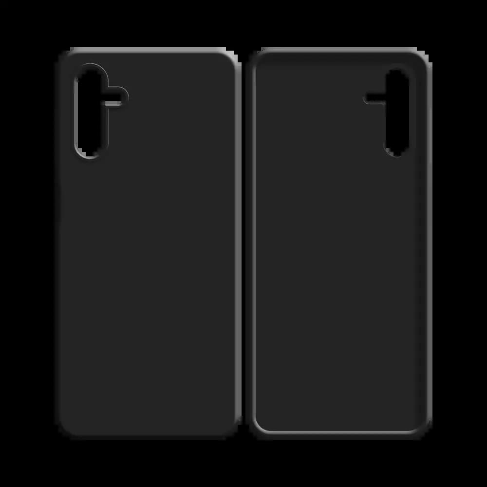 Coque silicone Samsung Galaxy A13 5G / Galaxy A04s - Noir - Vue 2