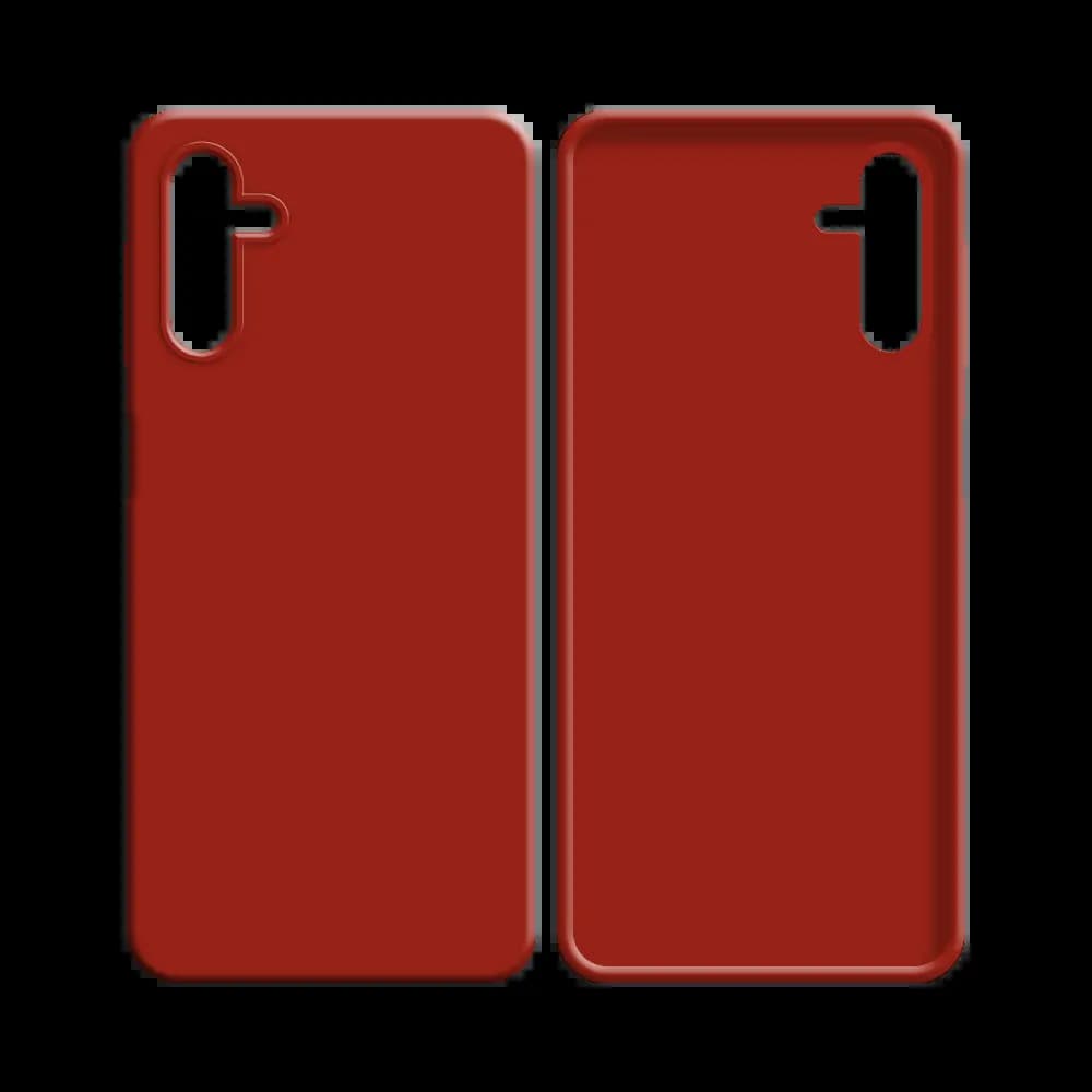 Coque silicone Samsung Galaxy A13 5G / Galaxy A04s - Rouge - Vue 2