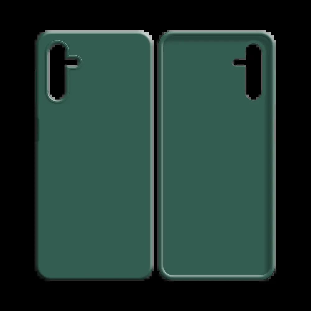 Coque silicone Samsung Galaxy A13 5G / Galaxy A04s - Vert Foncé - Vue 2