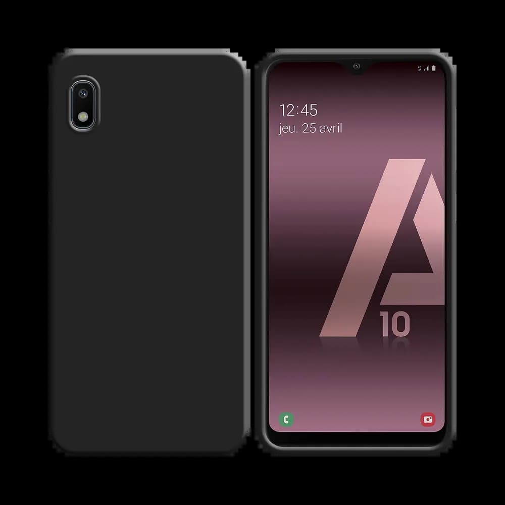 Coque silicone Samsung Galaxy A10 - Noir