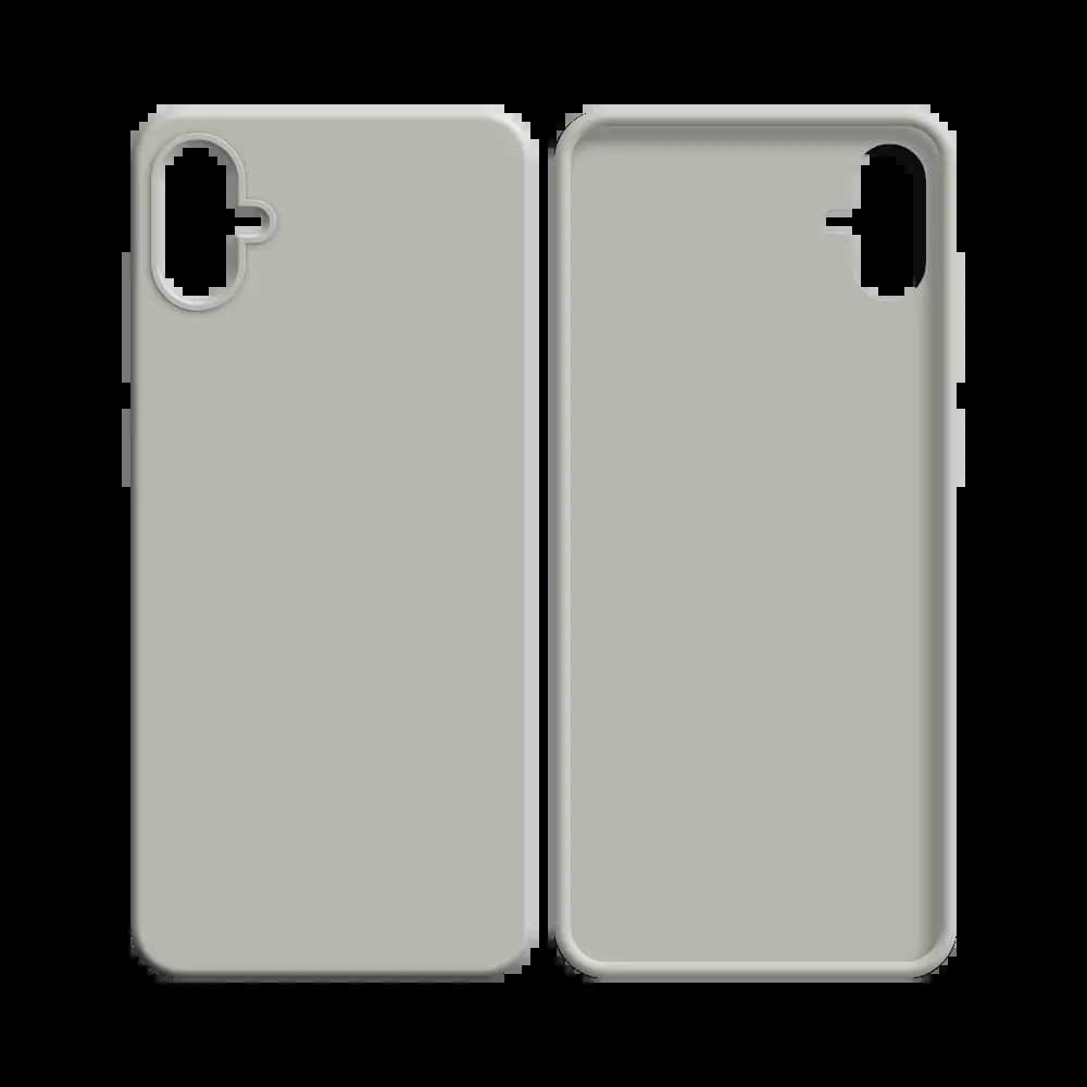 Coque silicone Samsung Galaxy A04e - Blanc - Vue 12