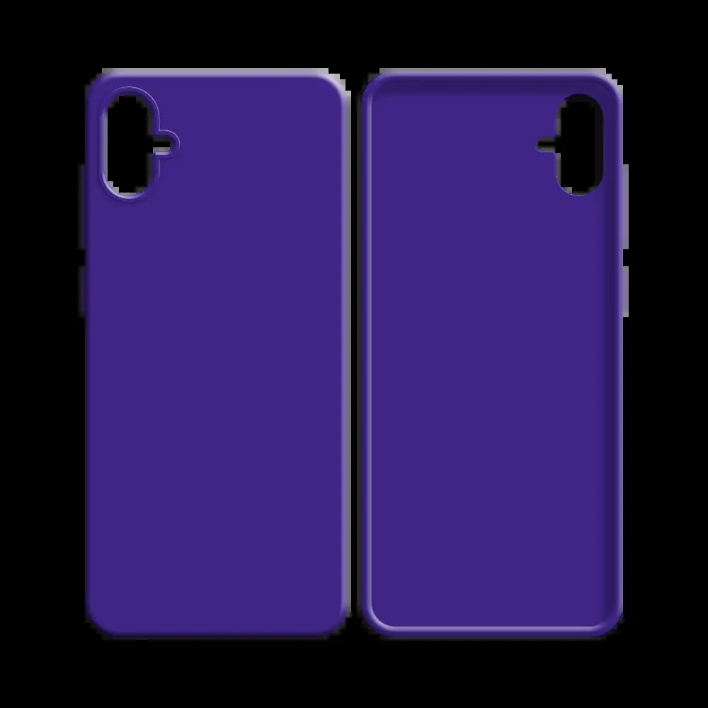 Coque silicone Samsung Galaxy A05 - Mauve - Vue 2