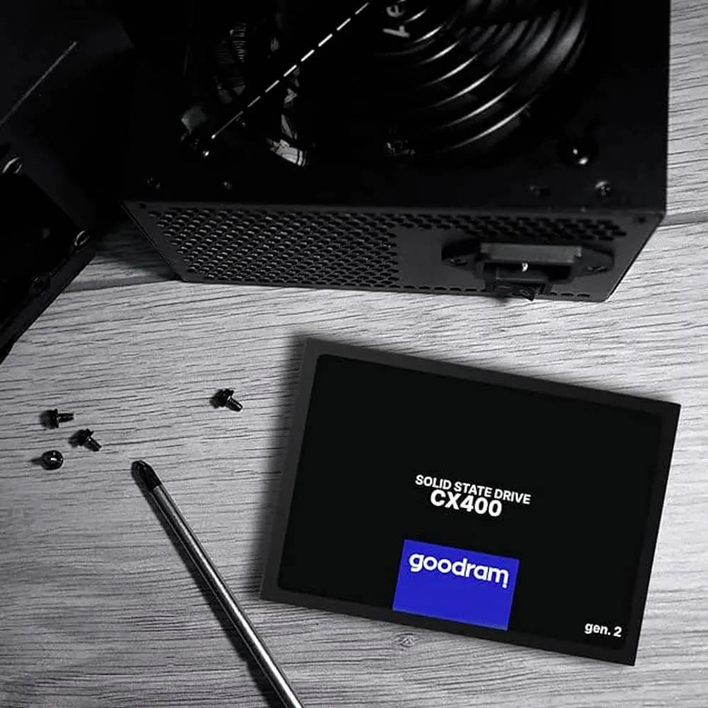Disque Dur SSD Goodram SATA III 2,5″ 256 Go - Vue 3