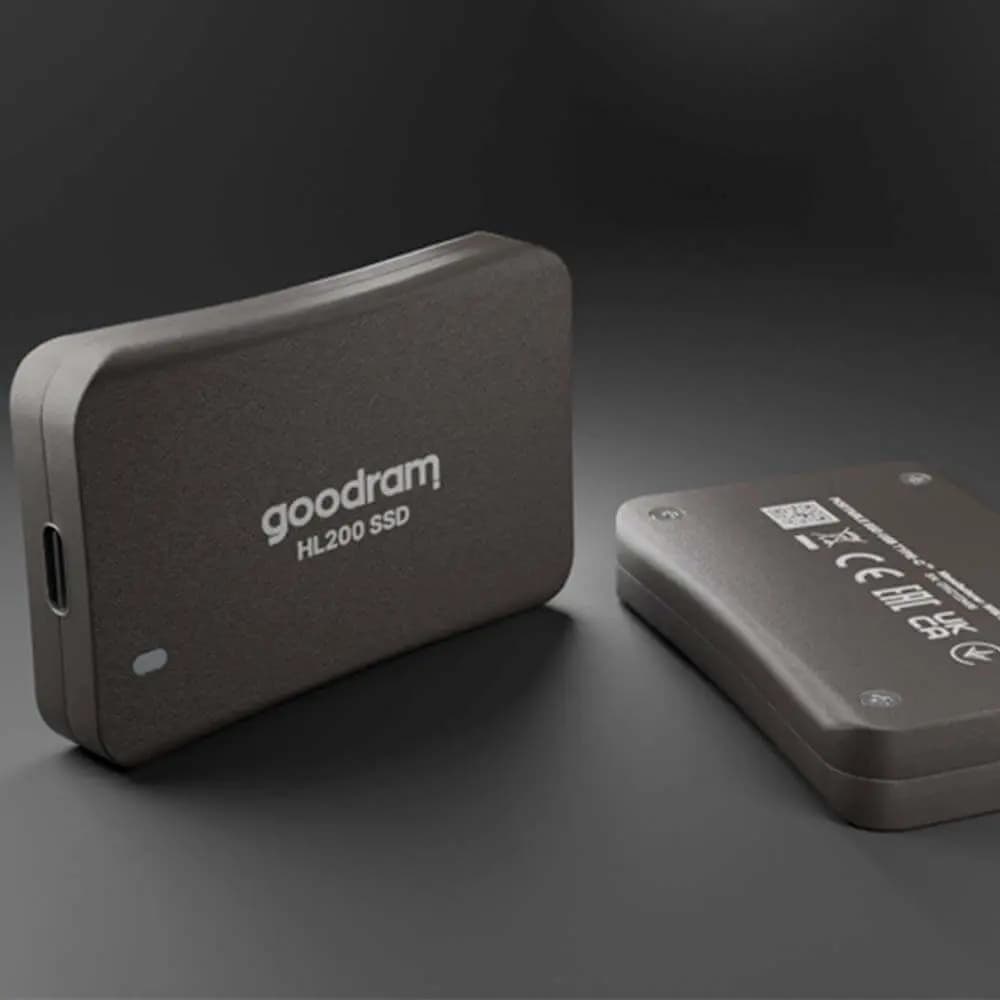 Disque Dur Externe Goodram (avec Câbles USB vers USB-C & USB-C vers USB-C) 512GB  - Vue 3