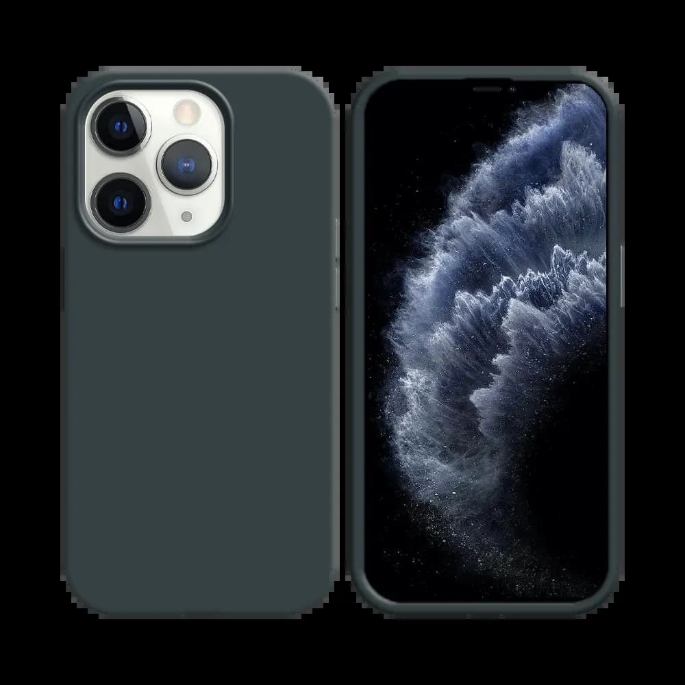 Coque silicone iPhone 11 Pro Max - Noir