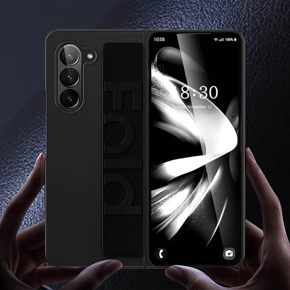 Coque de Protection avec Lanière Z-FO2 Samsung Galaxy Z Fold 6 5G Noir - Vue 3