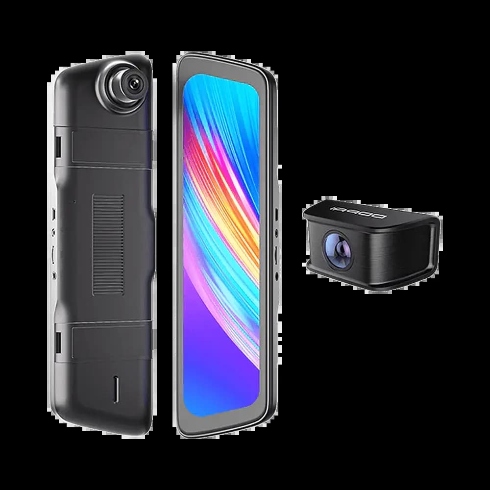 Dashcam Rétroviseur DDPAI E3 (Avant et Arrière) Noir