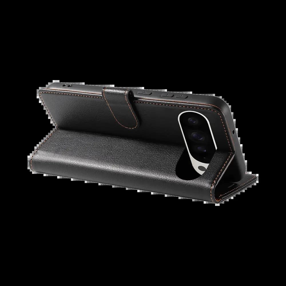 Housse folio anti-RFID compatible Google Pixel 9 / 9 Pro / 10 / 10 Pro  PROTECT IP011 Noir - Vue 2