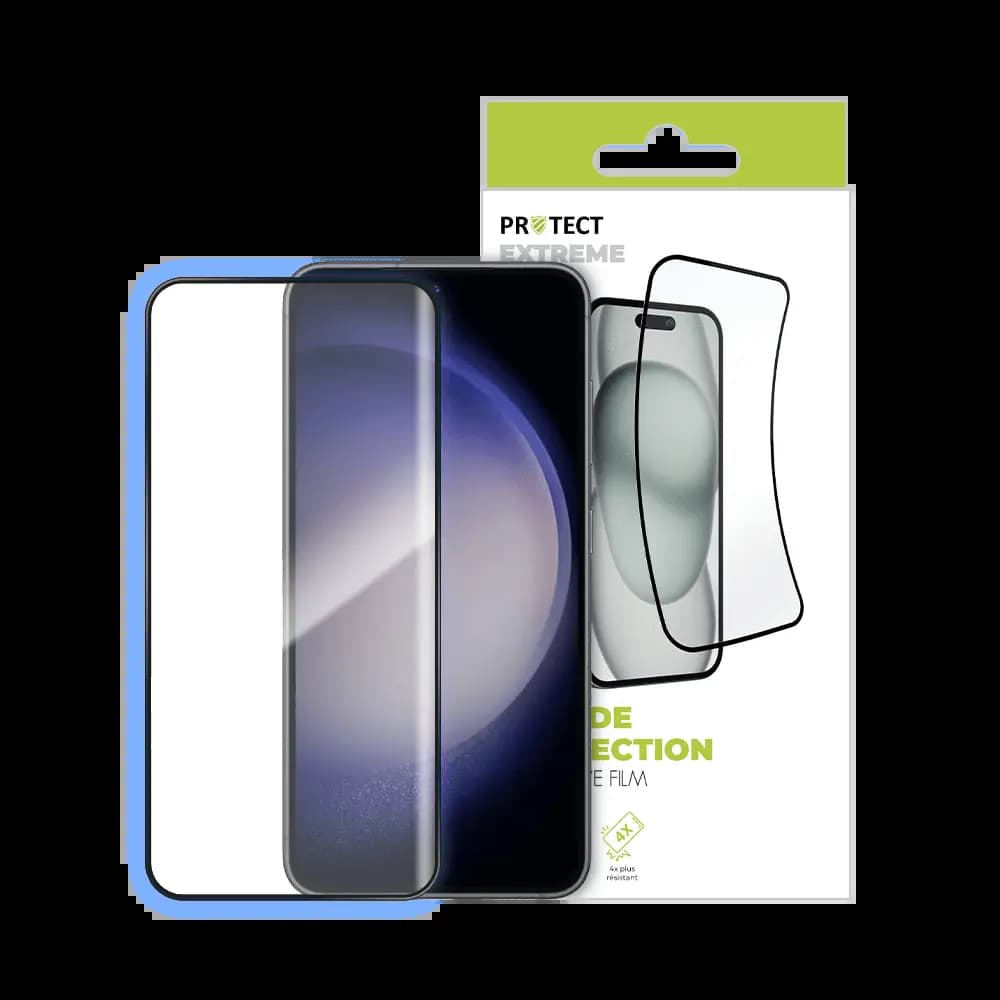 Film de protection extrême 7H – compatible Samsung Galaxy S22 / S23 5G – PROTECT Transparent - Vue 3