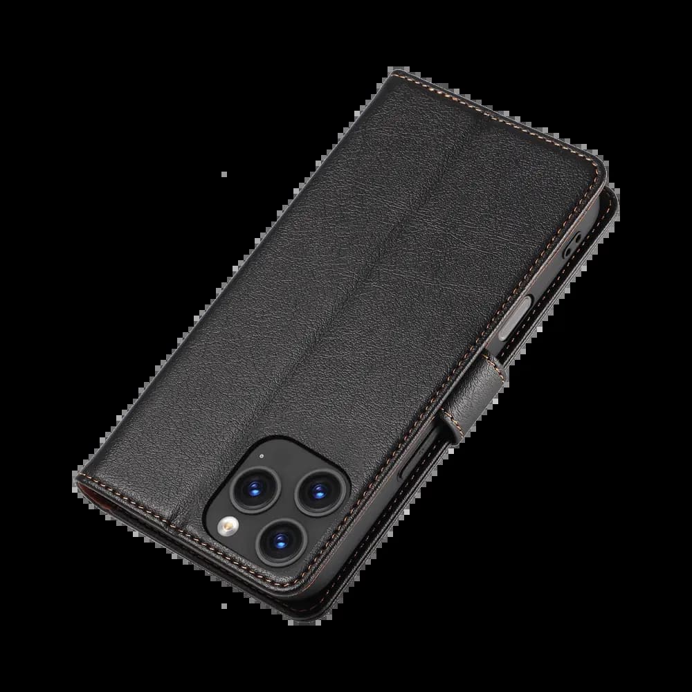 Housse folio anti-RFID iPhone 16 Pro – PROTECT IP011 Noir - Vue 6