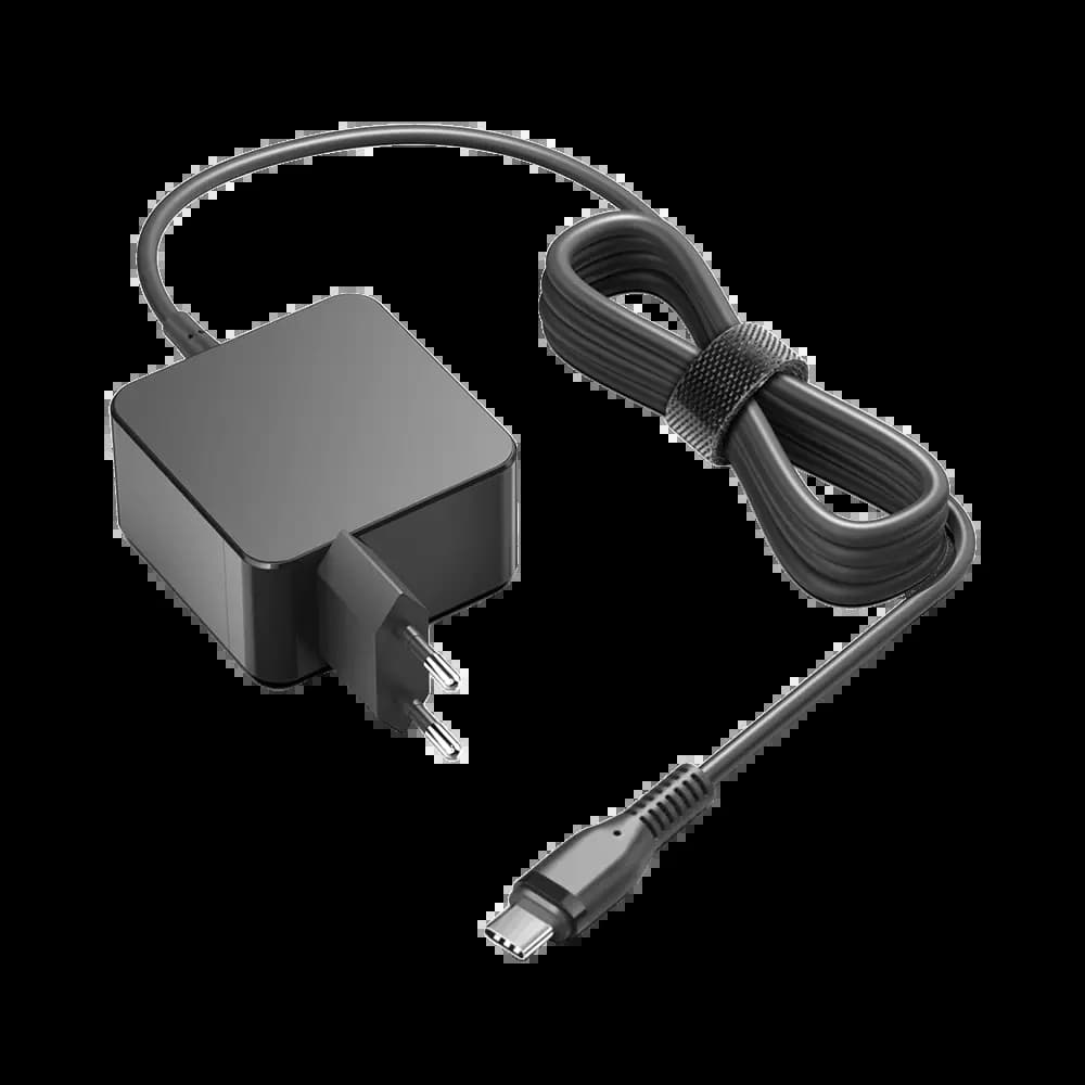 Chargeur PC USB-C 65W avec câble 1.8m – CONNECT Noir - Vue 30