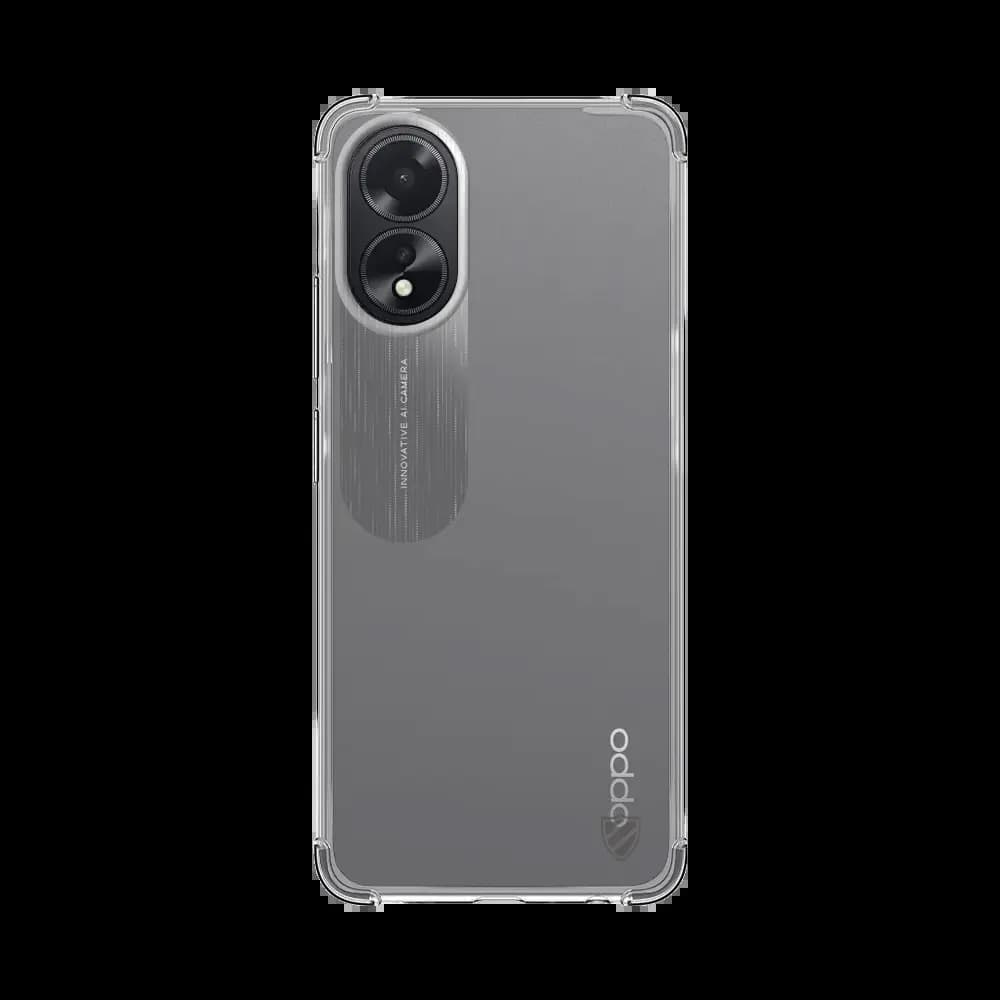 Coque antichoc renforcée transparente – OPPO A18 – silicone PROTECT - Vue 2