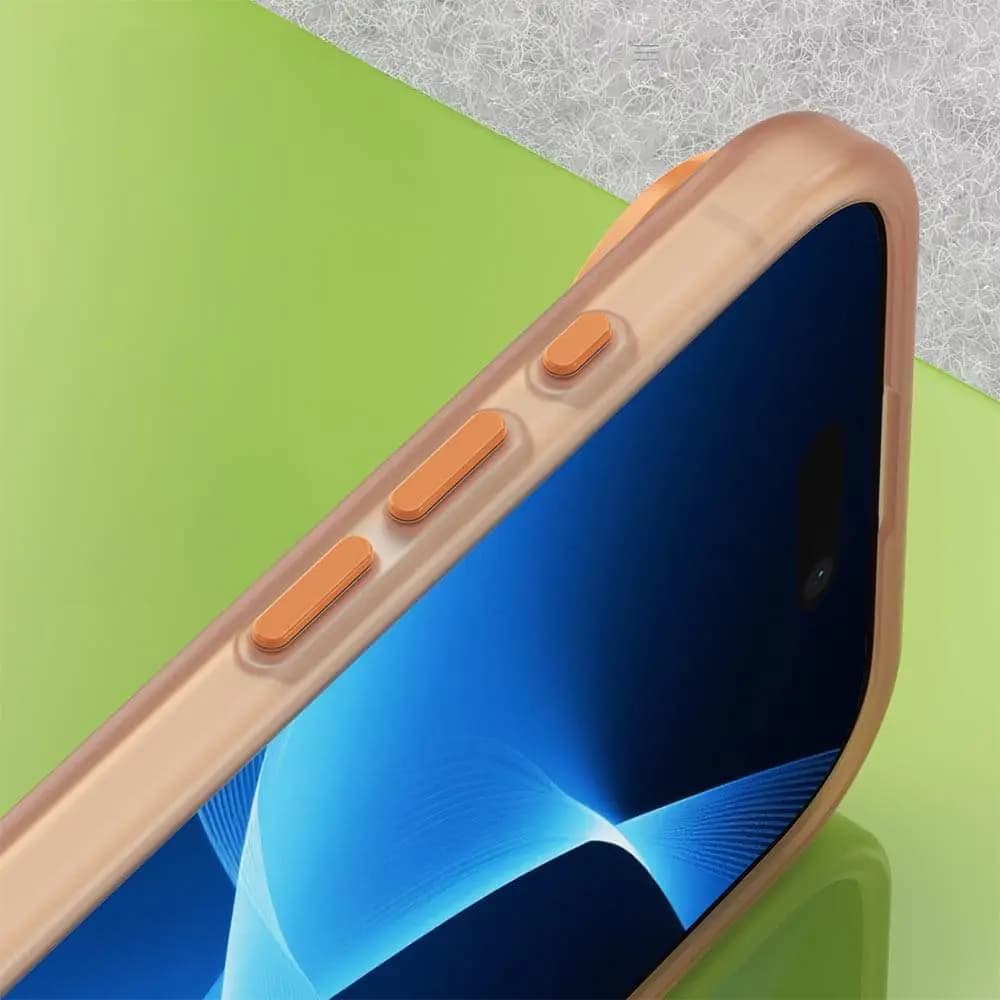 Coque MagSafe bi-matière – iPhone Air – PROTECT MF-006 Orange - Vue 3