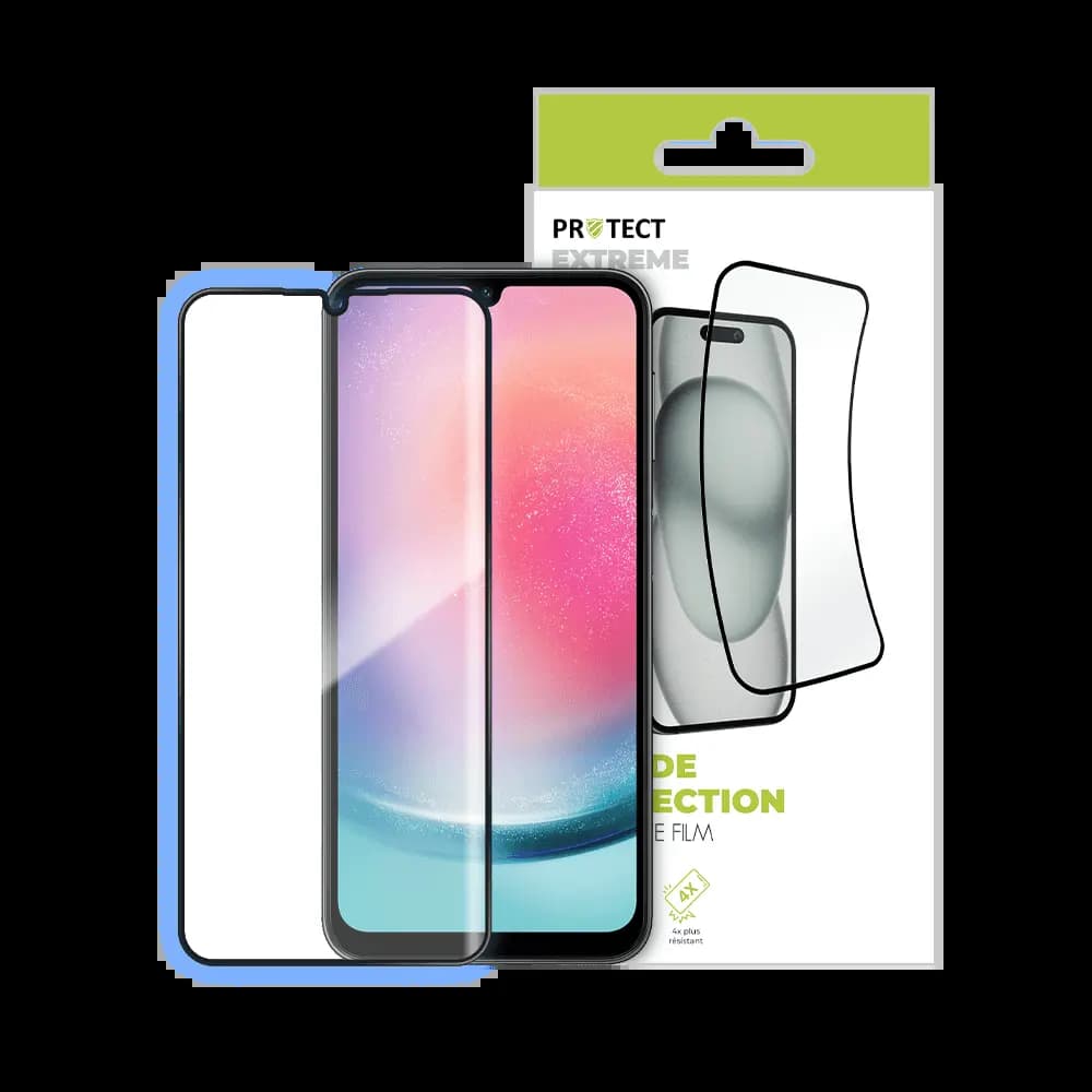 Film de protection extrême 7H – Samsung Galaxy  A24 4G – PROTECT Transparent - Vue 2