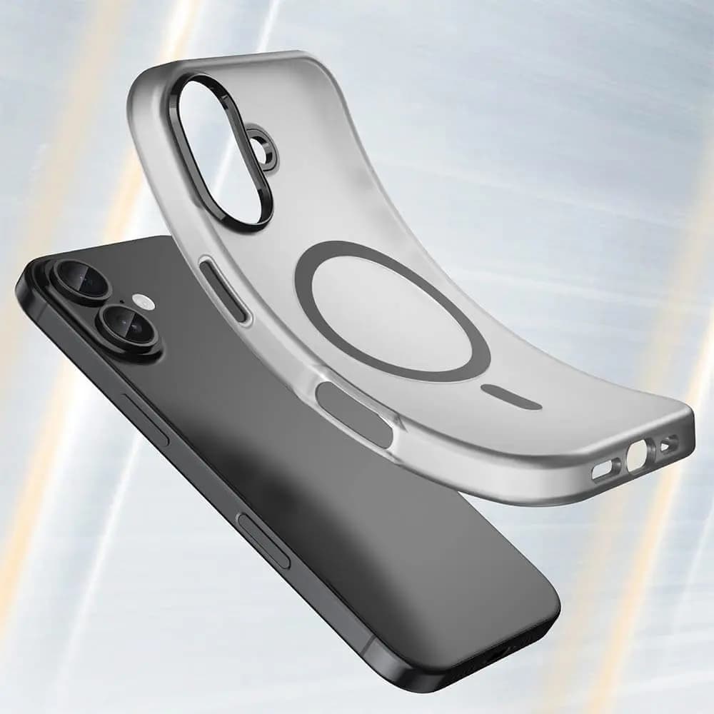 Coque MagSafe bi-matière –  iPhone 17 – PROTECT MF-006 Noir - Vue 2