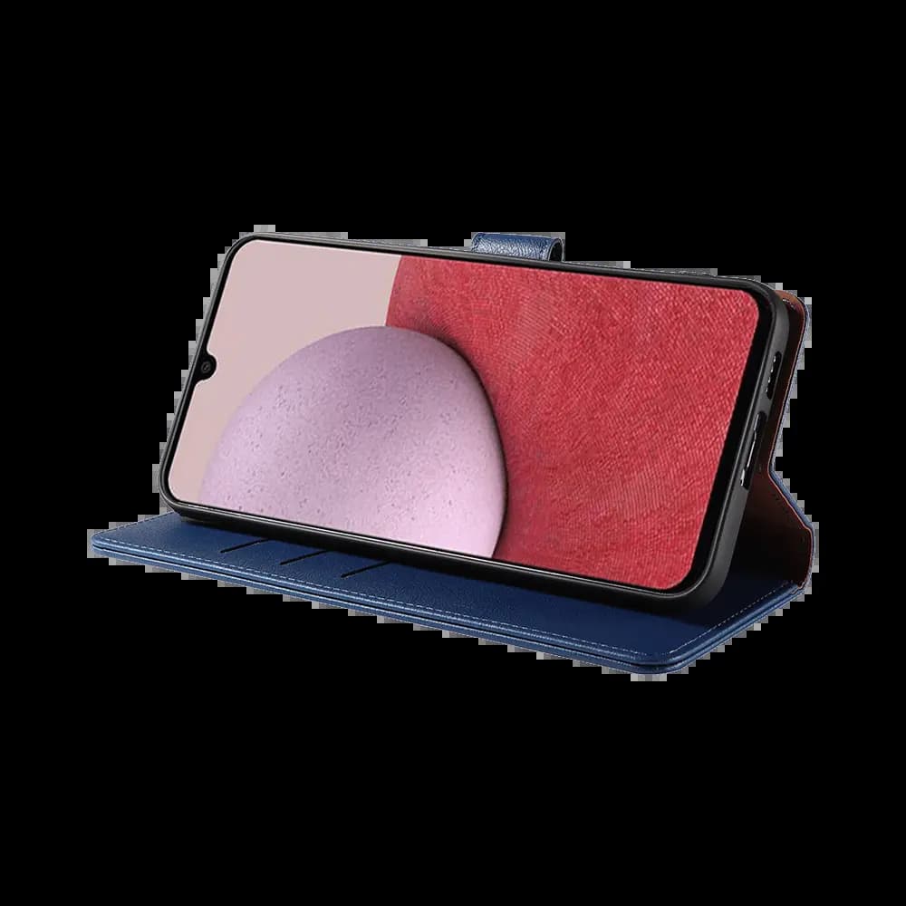Housse folio anti-RFID Samsung Galaxy A15 – PROTECT IP011 Bleu Marine - Vue 5
