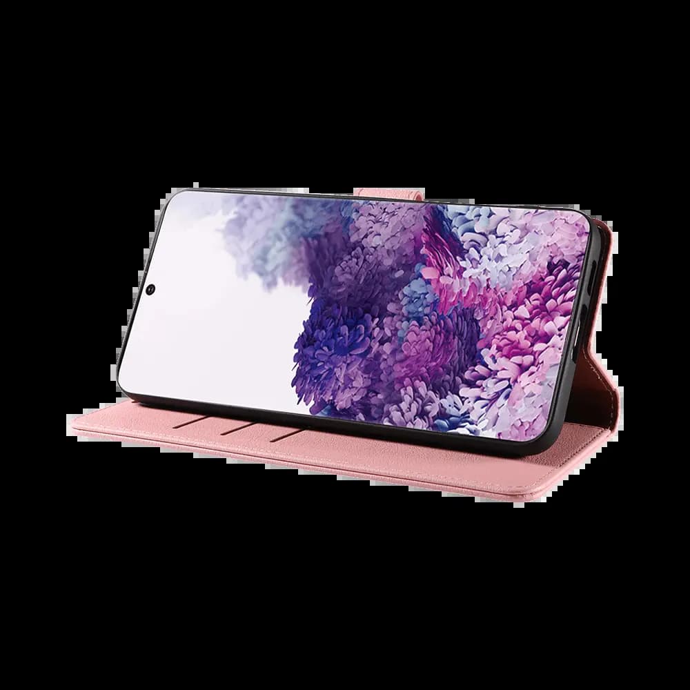 Housse folio anti-RFID Samsung Galaxy S20 – PROTECT IP011 Rose - Vue 2
