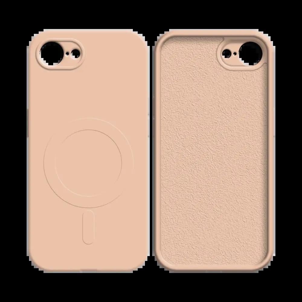Coque MagSafe iPhone 16e / iPhone 17e antichoc et intérieur flanelle - PROTECT IZ001 Rose - Vue 2
