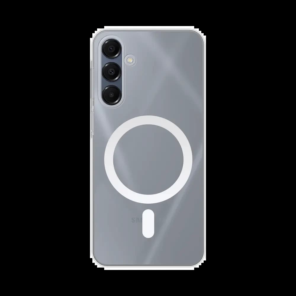 Coque transparente silicone MagSafe – compatible Samsung Galaxy A16 5G / A16 4G  - Vue 2