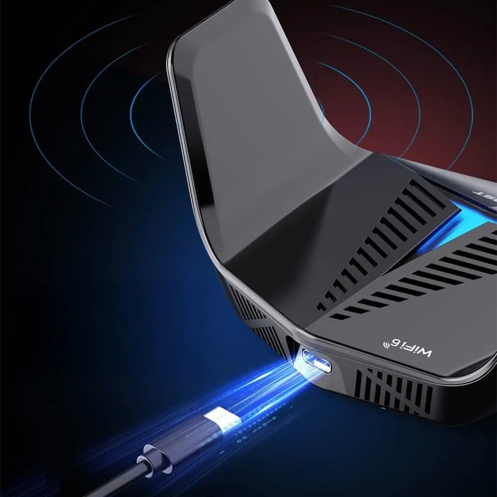 Adaptateur WiFi 6 USB tri-bande AX5400 (5374 Mbps) – Comfast CF-979AX - Vue 4