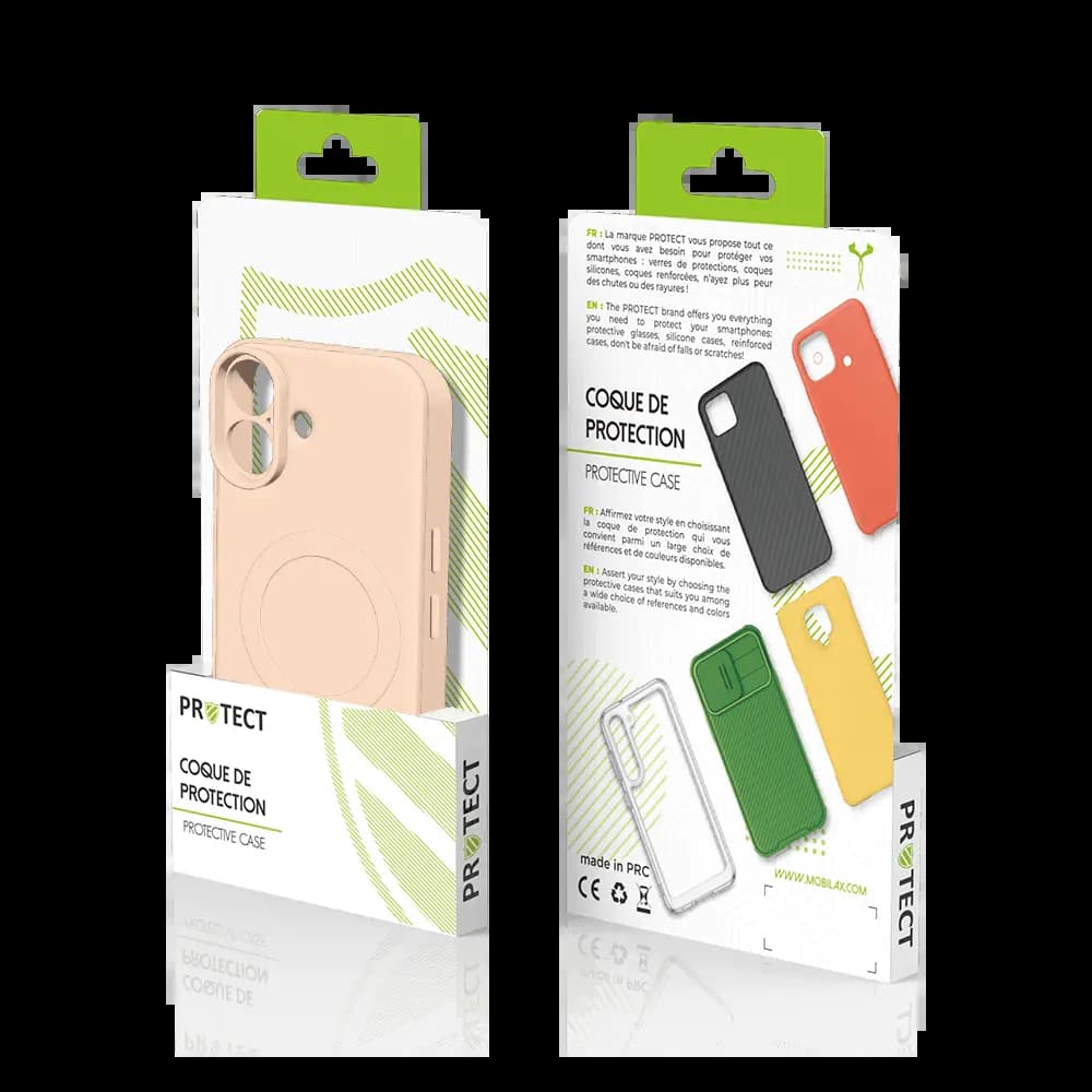 Coque de Protection PROTECT pour Apple iPhone 16 MagSafe Rose - Vue 3