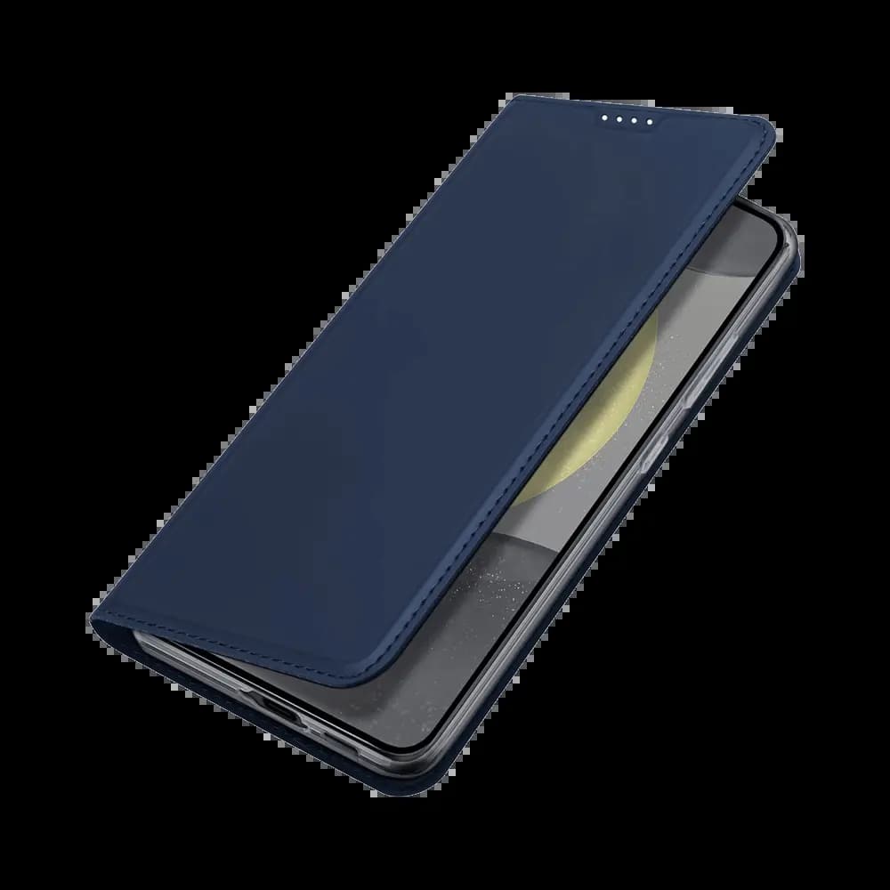 Housse folio Samsung Galaxy S24 FE porte-carte – Dux Ducis Skin Pro Bleu - Vue 4