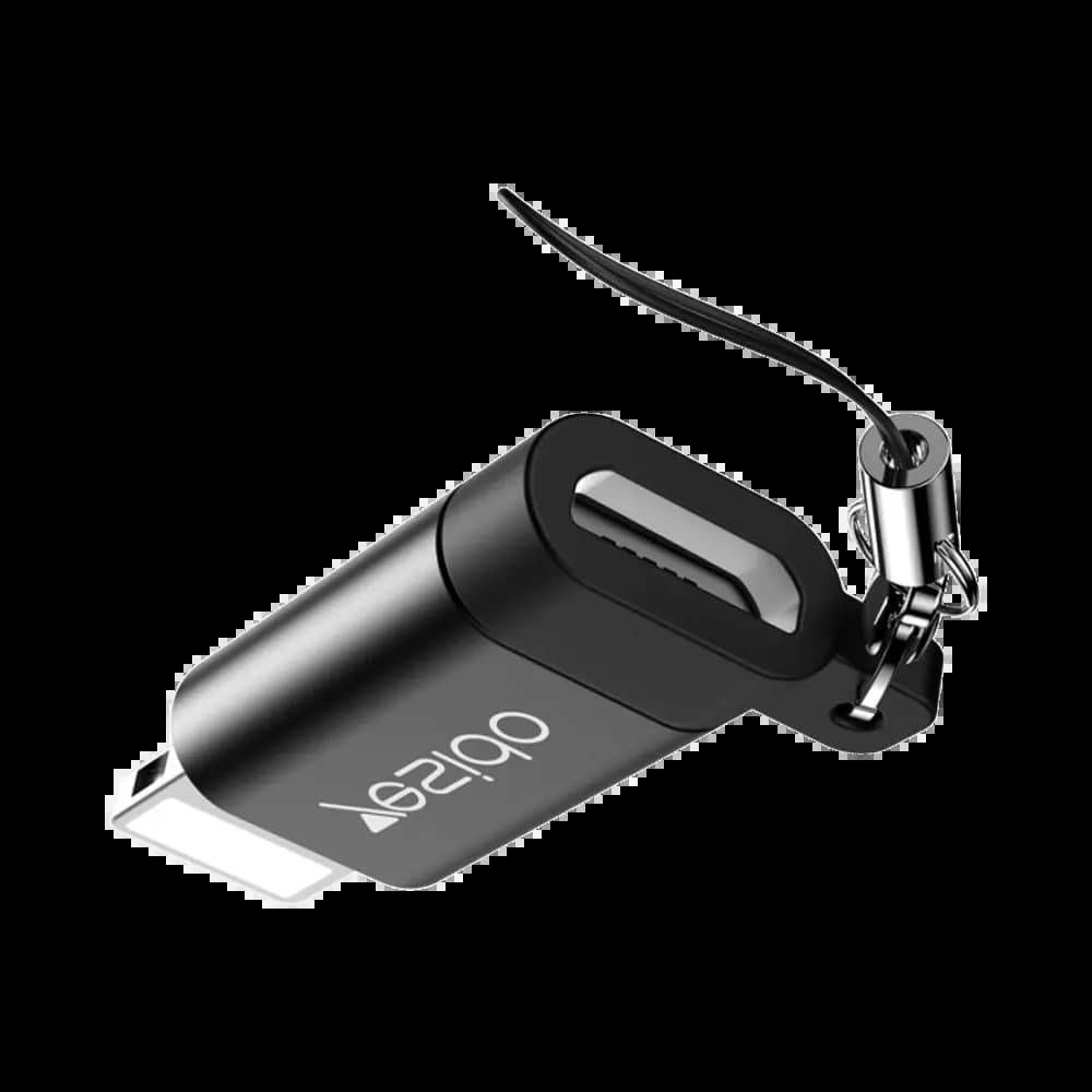 Adaptateur OTG Micro USB femelle vers Lightning mâle - charge et données - Yesido GS05 - Vue 2