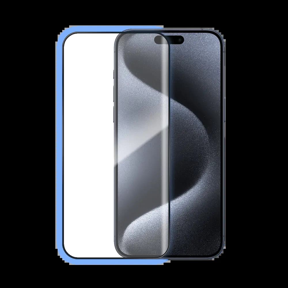 Verre trempé iPhone 15 Pro Max - protection écran 9H - PROTECT Transparent