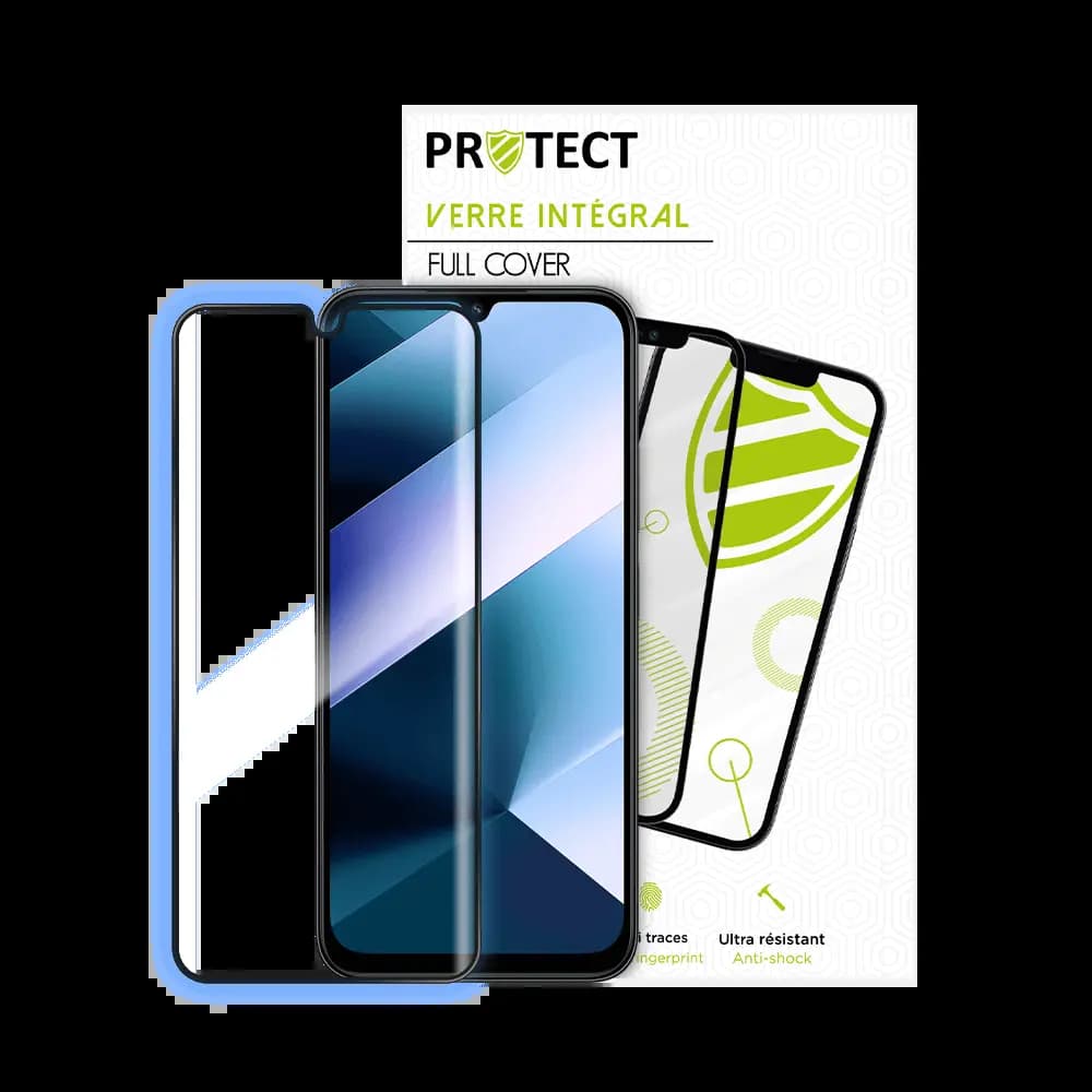 Verre trempé intégral 5D 9H – protection écran Xiaomi Poco C85 4G – PROTECT Noir - Vue 24