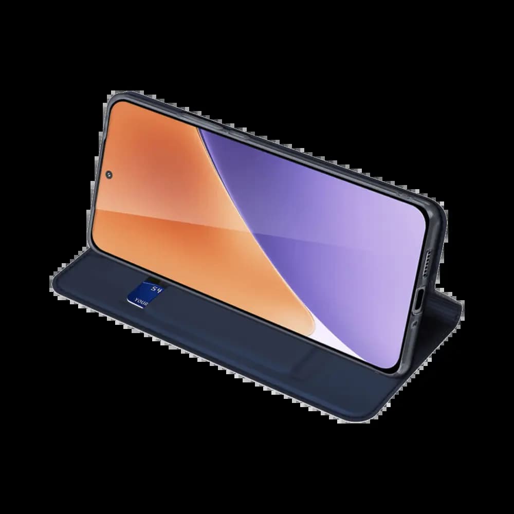 Housse folio Xiaomi 15 5G porte-carte – Dux Ducis Skin Pro Bleu - Vue 4