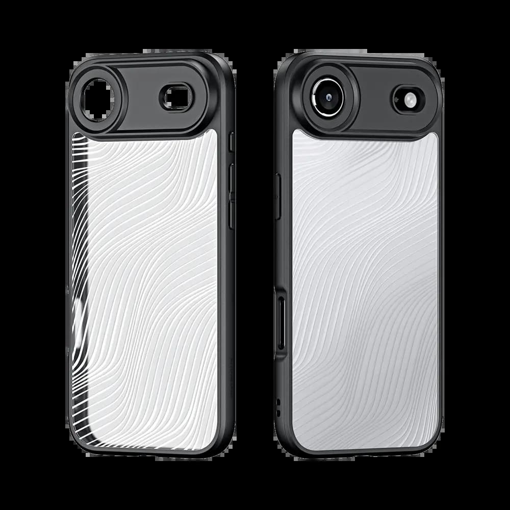 Coque anti-chocs finition mate – iPhone Air – Dux Ducis Aimo Noir - Vue 2