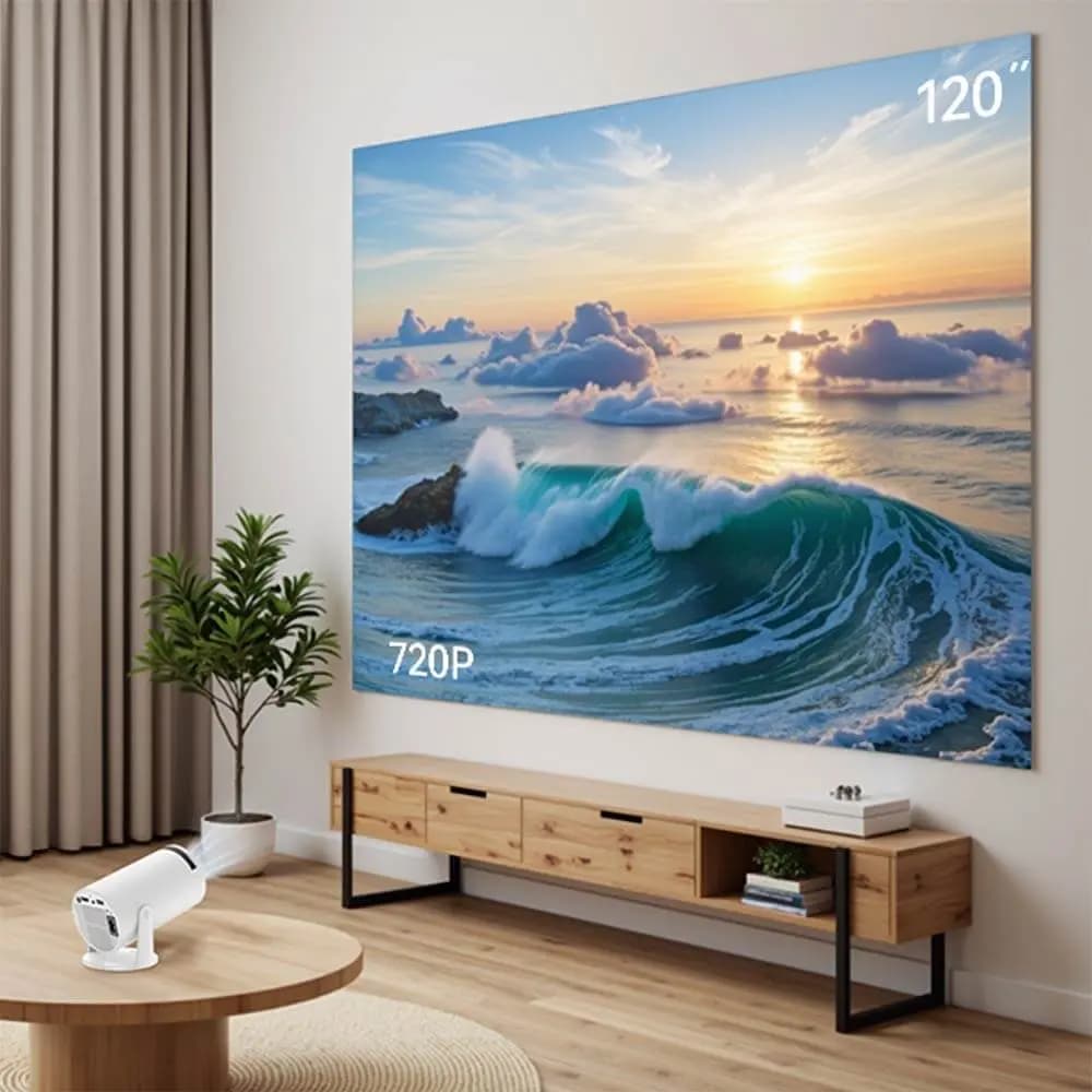 Mini vidéoprojecteur Yesido TV14 Blanc - Vue 3